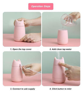 cat air humidifier - Always Whiskered