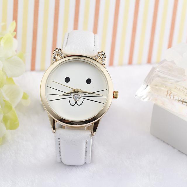 Cat face watch - Always Whiskered