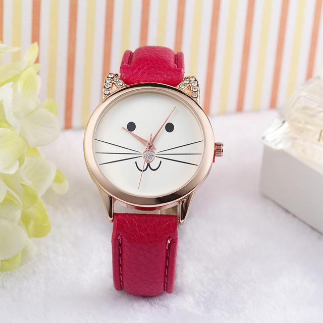 Cat face watch - Always Whiskered