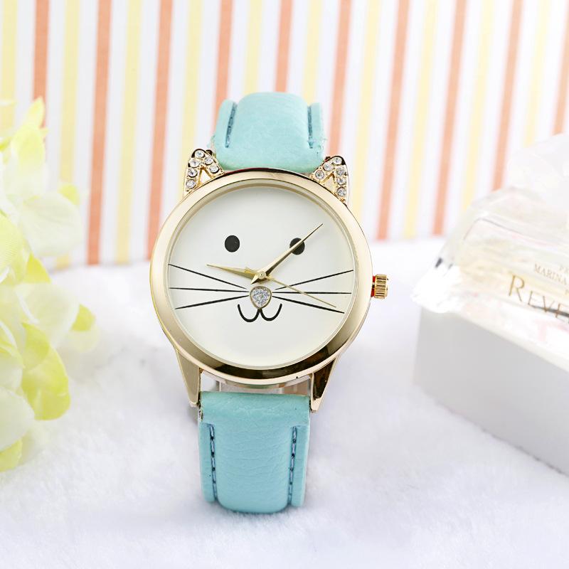 Cat face watch - Always Whiskered