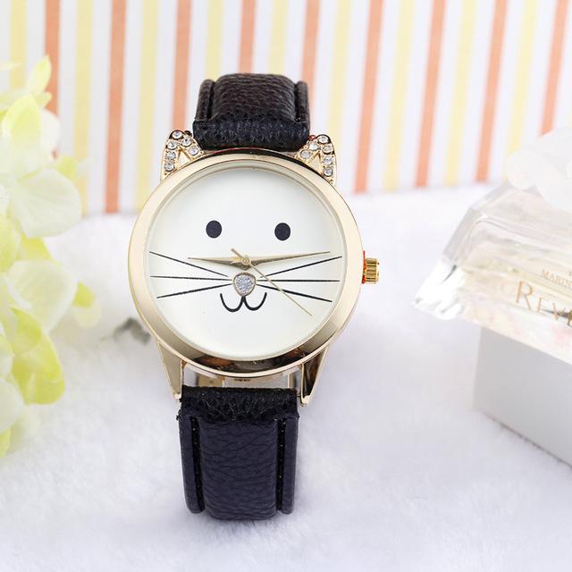Cat face watch - Always Whiskered