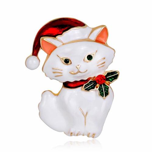 Merry Kitty Brooch - Always Whiskered