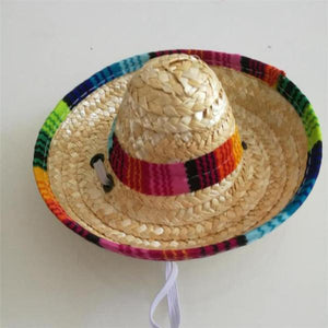 Pet Mexican Sombrero Hat - Always Whiskered