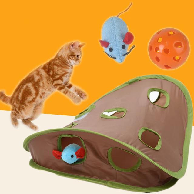 Cat puzzle toy
