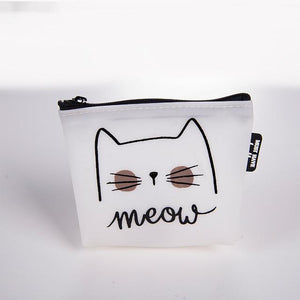 Modern Meow Coin Pouch - Always Whiskered 