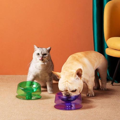 Multi-Angle Futuristic Pet Bowl - Always Whiskered