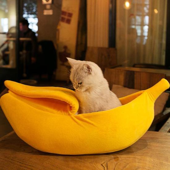 Banana Pet Bed - Always Whiskered