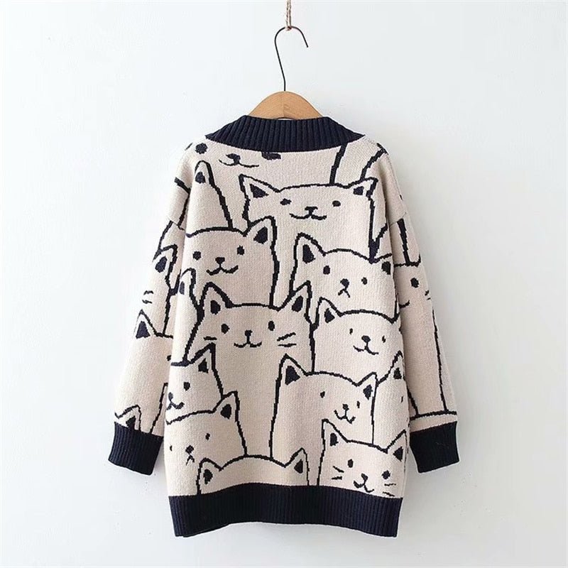 Neko Cardigan - Always Whiskered