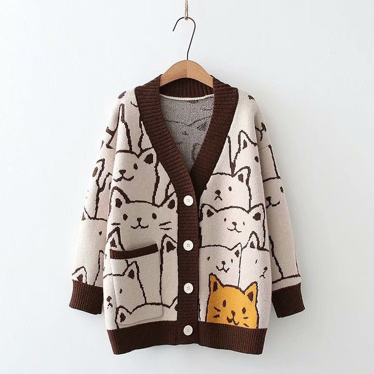 Neko Cardigan - Always Whiskered