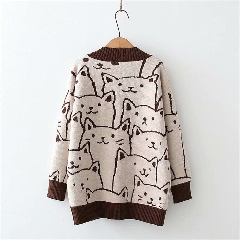 Neko Cardigan - Always Whiskered