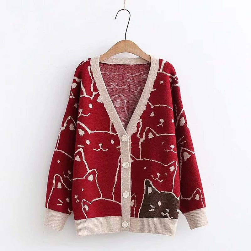 Neko Cardigan - Always Whiskered