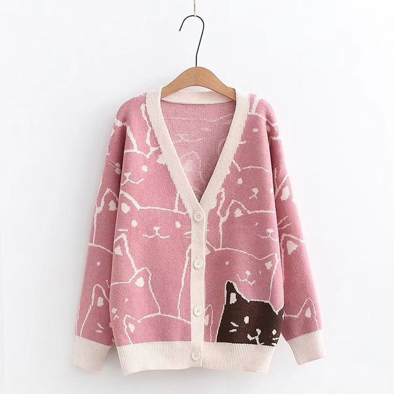 Neko Cardigan - Always Whiskered