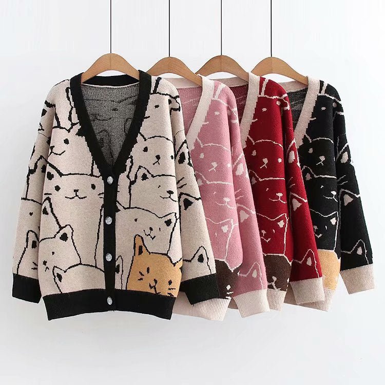 Neko Cardigan - Always Whiskered