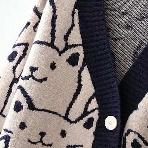 Neko Cardigan - Always Whiskered