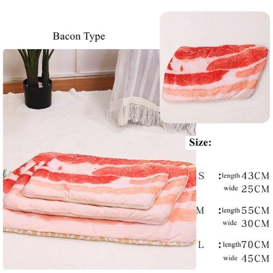 Pet bacon blanket bed - Always Whiskered 