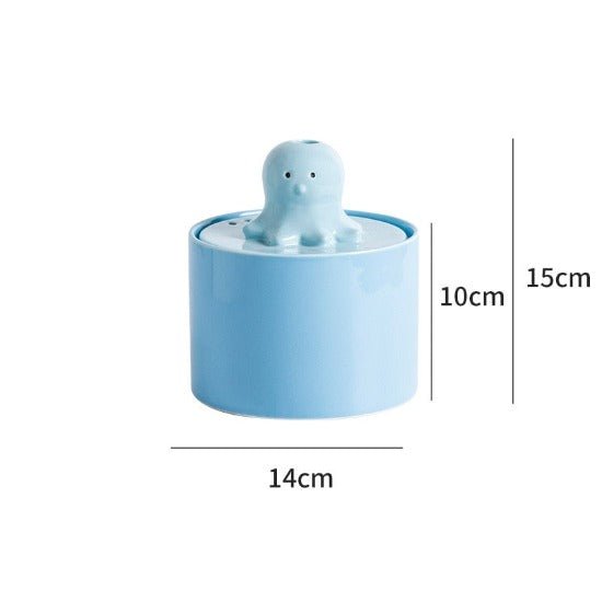 Octo Ceramic Fountain - Always Whiskered