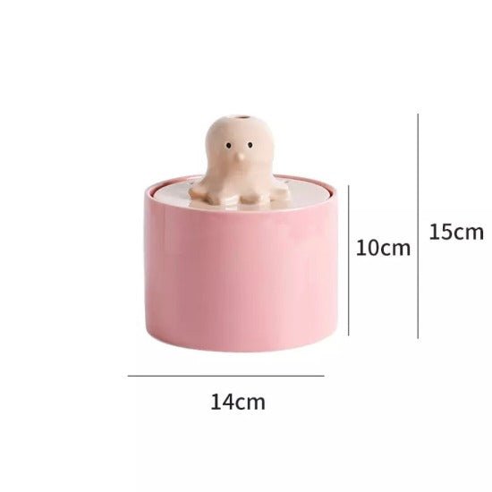 Octo Ceramic Fountain - Always Whiskered