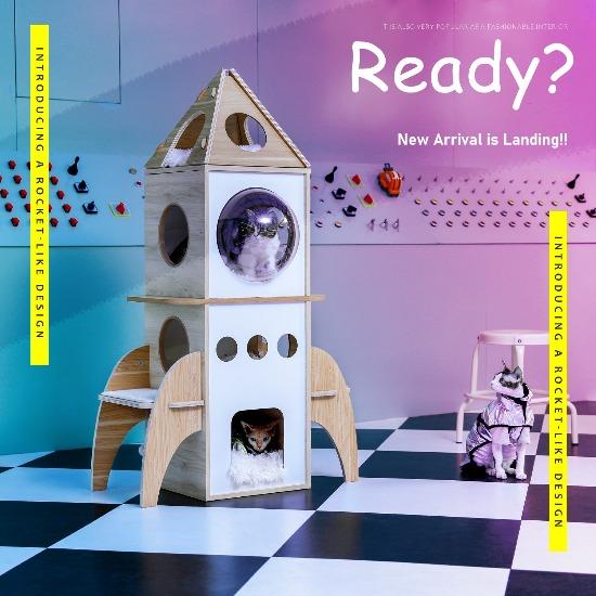 Out of This World Cat Tree - Always Whiskered