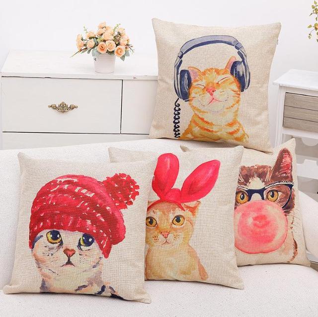 Kitty Pillowcases - Always Whiskered