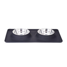 Pawfect Non Skid Double Diner - Always Whiskered 