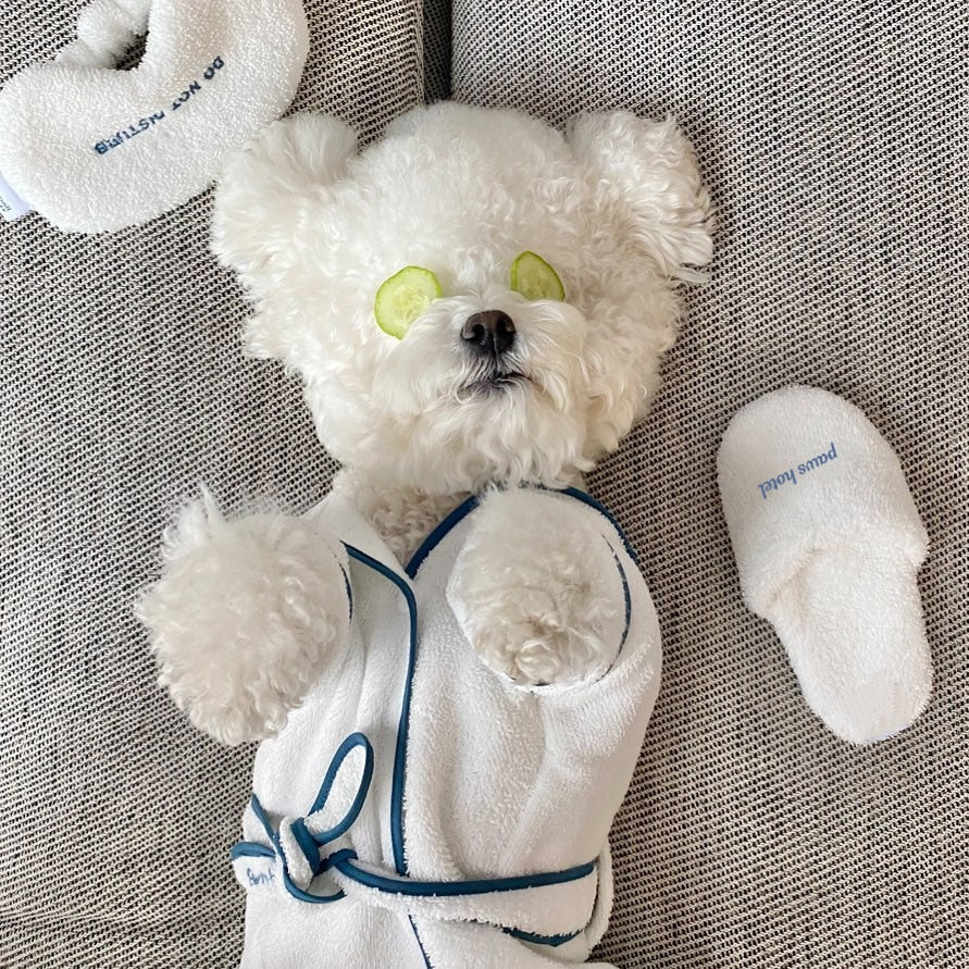 Paws Hotel Robe Set - Always Whiskered