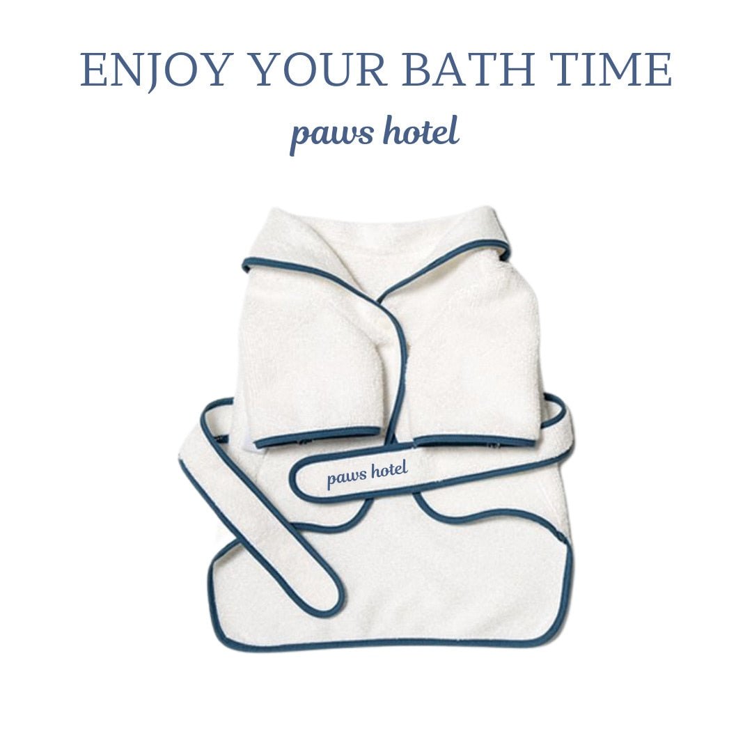 Paws Hotel Robe Set - Always Whiskered