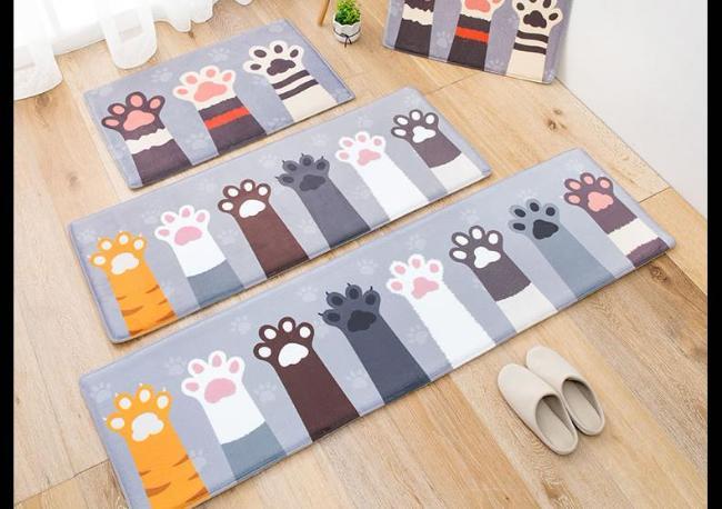 Paws Up Floor Mat ( Anti Slip) - Always Whiskered 