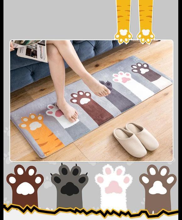 Paws Up Floor Mat ( Anti Slip) - Always Whiskered 