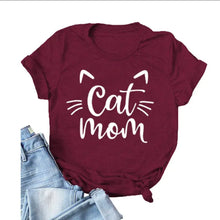 Pawsome Cat Mom Tee - Always Whiskered