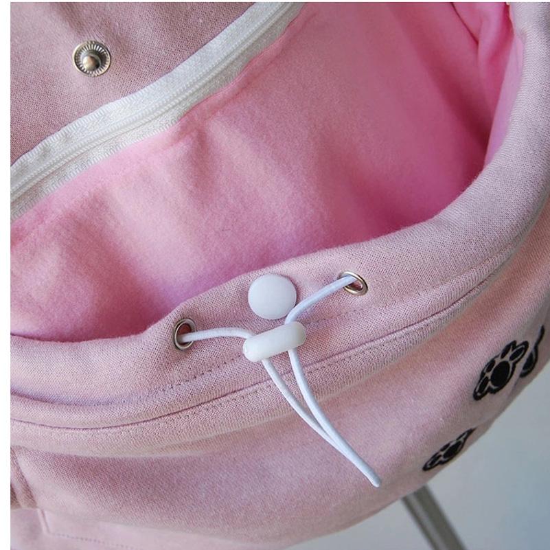 Pawsome Cat Pouch Hoodie ( 8 colors ) - Always Whiskered 