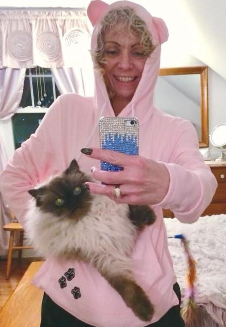 Pawsome Cat Pouch Hoodie ( 8 colors ) - Always Whiskered 