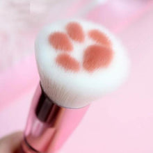 Cat paw makeup brush