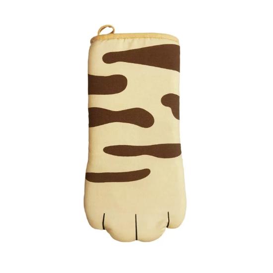 Cat paw oven mitt