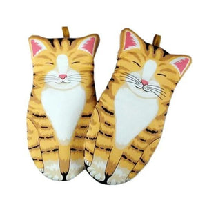 Cat paw oven mitt - Always Whiskered 