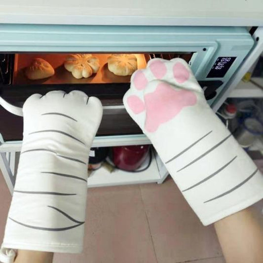 Cat paw oven mitt - Always Whiskered 