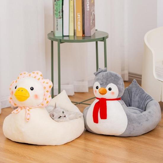 Penguin & Duck Bed - Always Whiskered