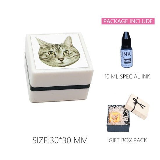 Personalized Pet Stamp - Always Whiskered