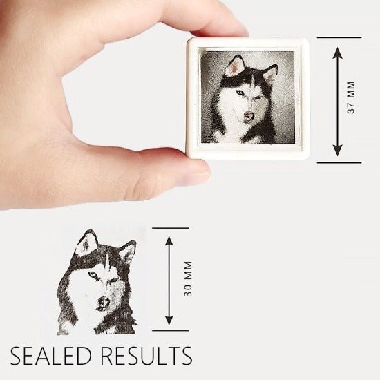 Personalized Pet Stamp - Always Whiskered