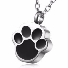 Pet Paw Memorial Urn Jewelry - Always Whiskered 