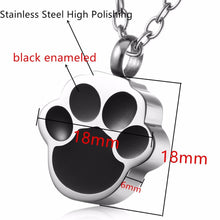 Pet Paw Memorial Urn Jewelry - Always Whiskered 