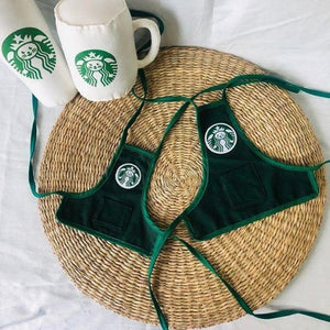 Starbucks pet apron costume
