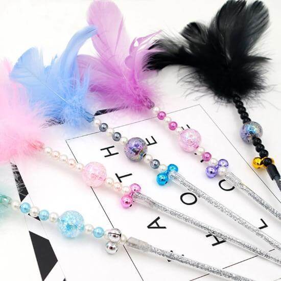 Crystal Rod Cat Wand- Always Whiskered