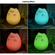 Purrfect Colorful Silicone Night Lamp - Always Whiskered 