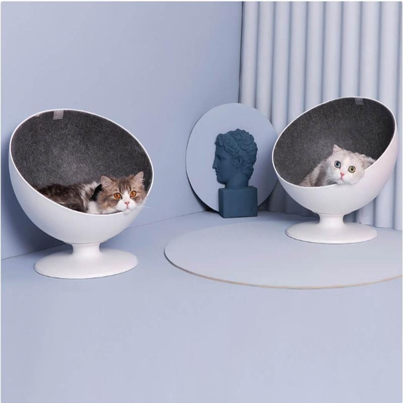 Retro egg chair for pets - Always Whiskered
