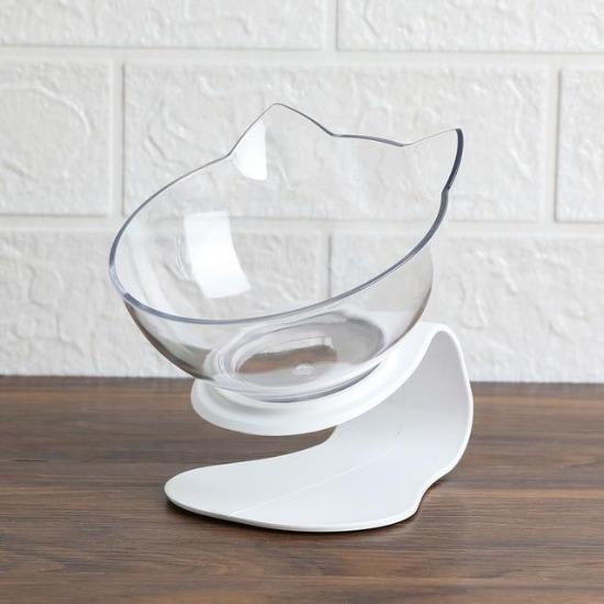 Cat head pet bowls