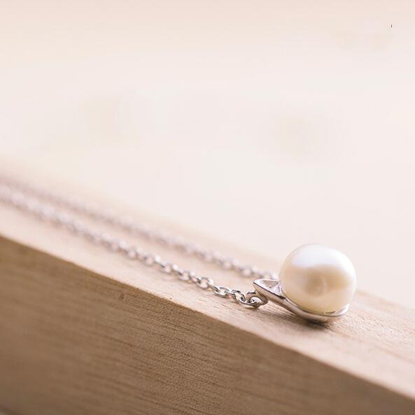 Purrfect Cat Pearl Necklace Always Whiskered