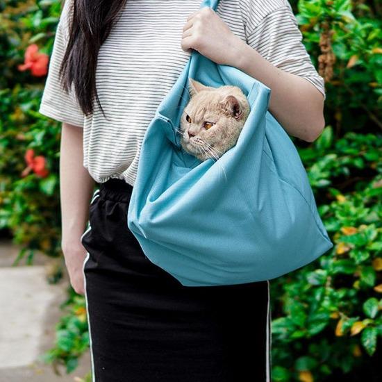 Purrfect sack pet carrier