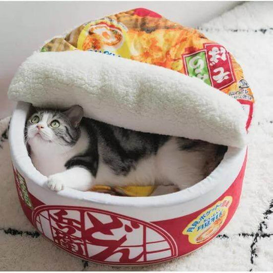 Ramen noodle pet bed 