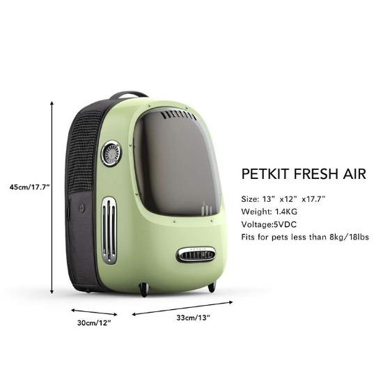 Petkit Vintage Backpack Built-in fan 