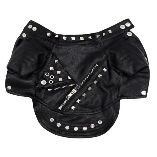 Pet leather jacket- Always Whiskered 
